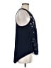 Akemi + Kin Blue Sleeveless Blouse Size M - photo 4