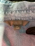 Rubbish 100% Rayon Blue Long Sleeve Button-Down Shirt Size XS - photo 7