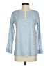 J.Crew 100% Cotton Blue Long Sleeve Blouse Size 0 - photo 1