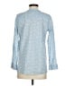 J.Crew 100% Cotton Blue Long Sleeve Blouse Size 0 - photo 2
