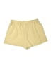 Shein 100% Polyester Solid Yellow Shorts Size 12 - photo 2