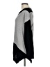 Joan Vass Color Block Gray Pullover Sweater Size L - photo 5