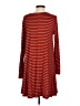 A.gain Stripes Red Casual Dress Size S - photo 2