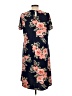 Assorted Brands Floral Blue Casual Dress Size L (estimated) - photo 2