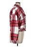 Unbranded 100% Polyester Plaid Red Cardigan Size XL - photo 4