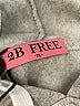 Love 2B Free Gray Pullover Hoodie Size XL - photo 7