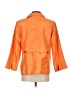Susan Graver 100% Polyester Orange Blazer Size S - photo 2