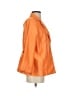 Susan Graver 100% Polyester Orange Blazer Size S - photo 4