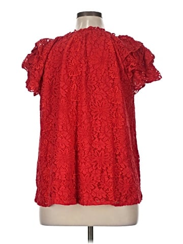 NANETTE Nanette Lepore Short Sleeve Blouse (view 2)