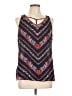 Maurices 100% Polyester Black Sleeveless Blouse Size L - photo 1