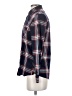 Gap Plaid Blue Long Sleeve Henley Size XS - photo 5