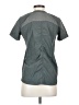 Indygena Gray Short Sleeve Blouse Size S - photo 2
