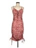 Shein Animal Print Red Cocktail Dress Size M - photo 1