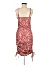 Shein Animal Print Red Cocktail Dress Size M - photo 2