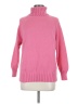 Unbranded 100% Polyester Pink Turtleneck Sweater Size M - photo 1