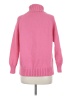Unbranded 100% Polyester Pink Turtleneck Sweater Size M - photo 2