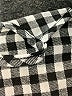 Unbranded Checkered-gingham Black Romper Size XS (estimated) - photo 4