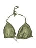 MC2 Saint Barth Metallic Gold Swimsuit Top Size L - photo 1