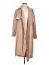 River Island 100% Lyocell Tan Trenchcoat Size 16R - photo 1