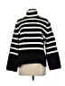 H&M Stripes Black Turtleneck Sweater Size M - photo 1