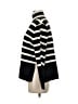 H&M Stripes Black Turtleneck Sweater Size M - photo 5