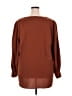 Jodifl 100% Polyester Brown 3/4 Sleeve Blouse Size 3X - photo 2