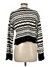 Laundry by Shelli Segal 100% Polyester Stripes Black Pullover Sweater Size M - photo 2