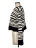 Laundry by Shelli Segal 100% Polyester Stripes Black Pullover Sweater Size M - photo 5