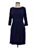 Eliza J Solid Blue Cocktail Dress Size 4 - photo 1