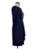 Eliza J Solid Blue Cocktail Dress Size 4 - photo 4