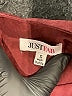 Just Fab Burgundy Jacket Size S - photo 6