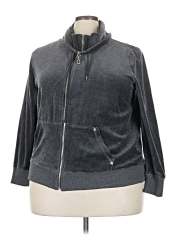MICHAEL Michael Kors Zip Up Hoodie (view 1)