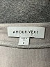 Amour Vert Gray Pullover Sweater Size S - photo 7