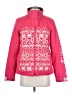 Obermeyer 100% Polyester Print Pink Snow Jacket Size S (estimated) - photo 1
