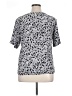 Unbranded Animal Print Gray Short Sleeve Blouse Size XL (estimated) - photo 2