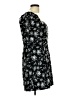 Blue Rain 100% Polyester Black Casual Dress Size L - photo 4