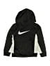Nike 100% Polyester Black Zip Up Hoodie Size 6 - photo 1
