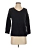 Laurie Felt 100% Cotton Black Pullover Sweater Size XXS - photo 1