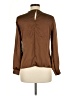 Boohoo 100% Polyester Brown Long Sleeve Turtleneck Size 6 - photo 2