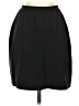 L.L.Bean Solid Black Formal Skirt Size S - photo 1