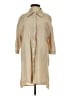 Shein 100% Polyester Tan 3/4 Sleeve Blouse Size S - photo 1