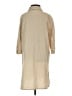 Shein 100% Polyester Tan 3/4 Sleeve Blouse Size S - photo 2