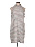 Akemi + Kin Tweed Silver Casual Dress Size L - photo 1