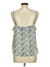 Shein 100% Polyester Silver Sleeveless Top Size L - photo 2