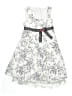 Bonnie Jean White Gray Dress Size 4 - photo 1