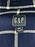 Gap Argyle Black Long Sleeve Button-Down Shirt Size XS - photo 7