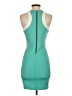 Body Central Color Block Teal Cocktail Dress Size 3 - photo 2