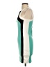 Body Central Color Block Teal Cocktail Dress Size 3 - photo 5