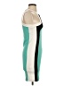 Body Central Color Block Teal Cocktail Dress Size 3 - photo 4