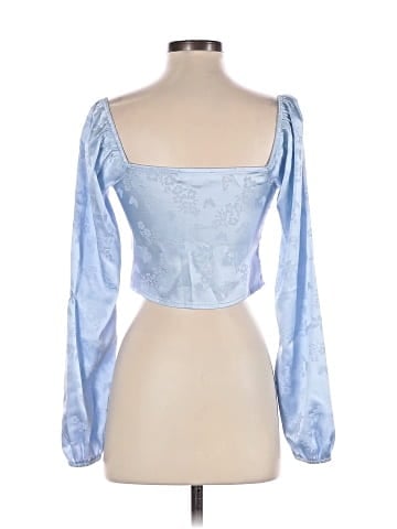 LA Hearts Long Sleeve Blouse (view 2)